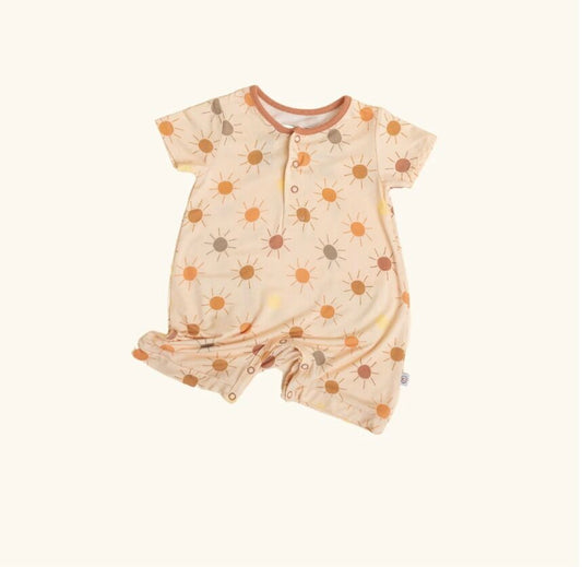 ROMPER POCKET - SHORT SLEEVE- SUNSHINE